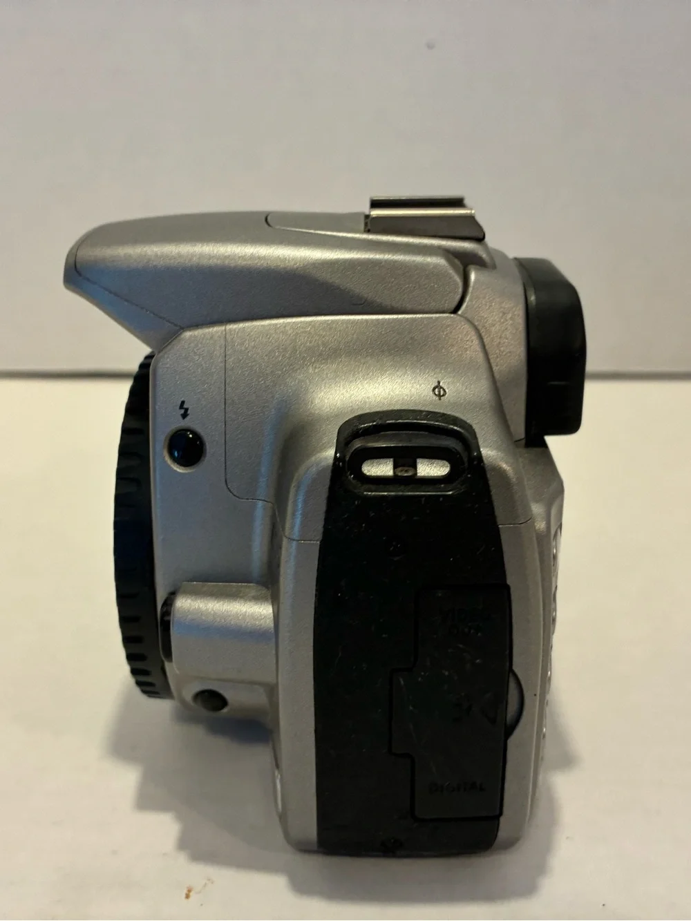 Canon Digital SLR Camera Body in Silver and Black